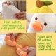 thumbnail image 4 of Peluche De Pato De Plátano De 27.5 Pulgadas, Lindo Peluche De Plátano, Pato De Peluche, Almohada Larga De Peluche De Pato De Plátano, Almohada Divertida Para Abrazar, Cojín Para Dormir, Regalos Suaves, 4 of 5