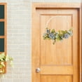 thumbnail image 3 of 3pcs Artificial Flower Wreath Wedding Hanging Flower Wreath Decor Front Door Wreath, 3 of 6