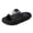 Black-3, variant on Spooky Slides Halloween Jack O Lantern Pumpkin Indoor Outdoor Fuzzy House Slippers Shoes Gifts For Women Men