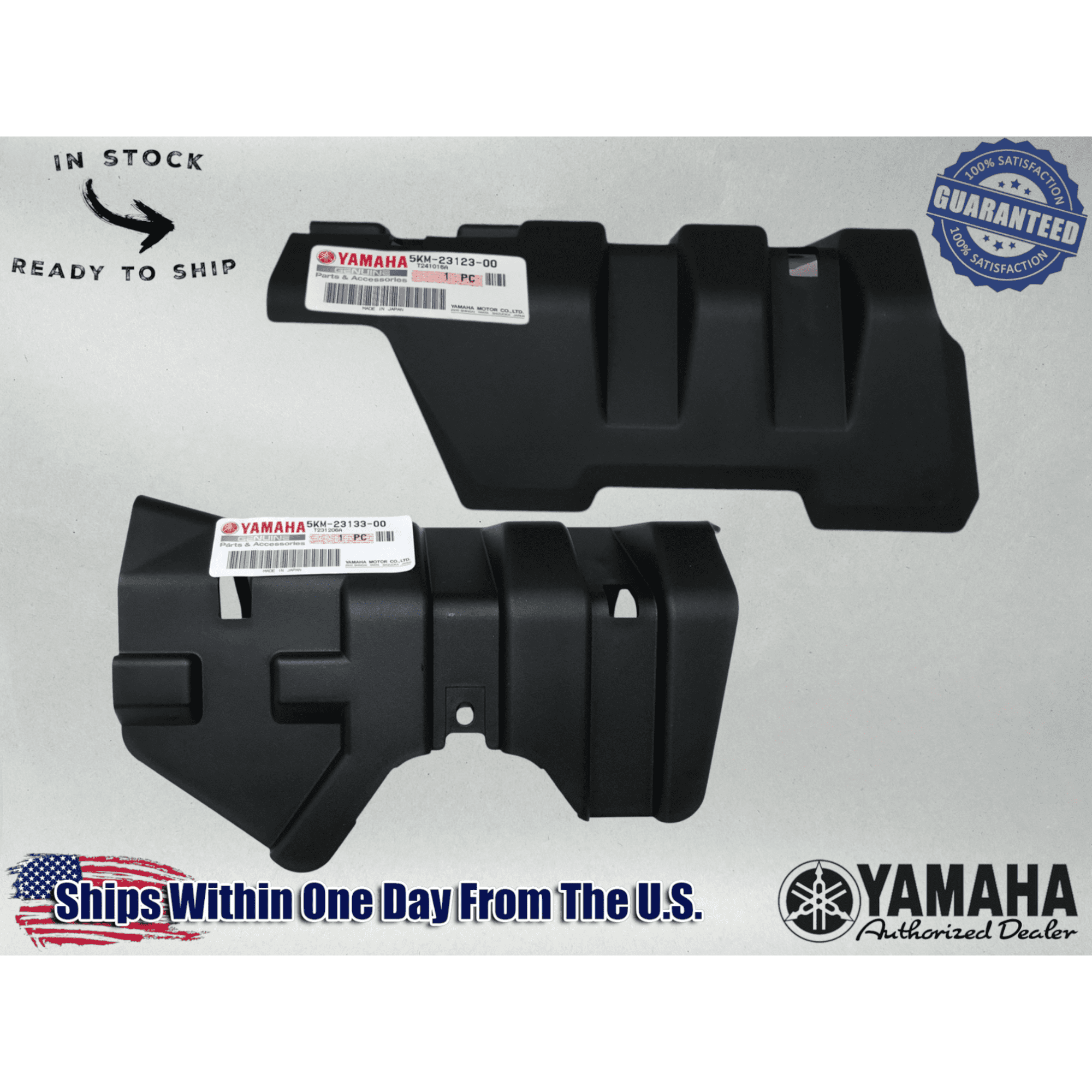 Yamaha Genuine OEM Grizzly 660 Front Lt & Rt Cv Boot A-arm A Arms Guards
