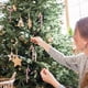 thumbnail image 4 of 12 Uds. Decoraciones para árboles de Navidad, bastón de caramelo colgante, decoración navideña, adornos de bastón de caramelo, colgante para árbol de Navidad (blanco-rojo), 4 of 5