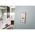 thumbnail image 3 of Franklin Brass Classic Lace (1-Pack) Decorative Light Switch Cover Wall Plate Wall Plate Brushed Nickel 1-Gang Wall Plate Switch/Toggle Plate Guards Electrical Outlet Covers W35070-SN-C, 3 of 8