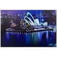 thumbnail image 3 of Northlight LED Lighted Famous Australia Sydney Opera House Canvas Wall Art - 15.75" x 23.5", 3 of 9