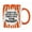 Orange, variant on Inkdotpot Don't Let The Silly Little Things Steal Your Happiness 11 Oz Ceramic Coffee Mug Funny Quotes Employee Boss Coworkers Birthday Gift-Black