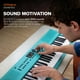 thumbnail image 4 of Teclado Musical Roland Turquesa con Soporte Bluetooth Audio/MIDI de 61 Notas, 4 of 7