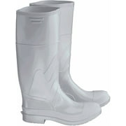 Onguard Industries Size 12 White 16'' PVC Knee Boots With Safety-Loc Outsole, Steel Toe And Removable Insole