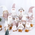 thumbnail image 5 of Retractable Santa Claus Dolls Ornaments Merry Christmas Decorations for Home Nordic Faceless Elderly Dolls for Children Gifts, 5 of 5