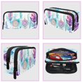thumbnail image 3 of MUOOUM Pencil Case, Dreamcatcher Watercolor Pattern Large Capacity Pencil Pouch Stationery Pen Bag, 3 of 7