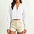 thumbnail image 6 of jjayotai Womens Zip up Sweatshirts Jackets Long Sleeve Casual Loose Outwear with Pockets, 6 of 6