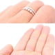 thumbnail image 3 of Anillo De Ansiedad De Rotación Libre Abierto Unisex Con Cuentas Anillos De Cuentas Giratorias Apilables Ajustables Methold AP005720-00, 3 of 6
