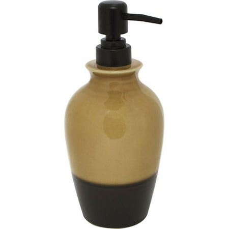Better Homes and Gardens Reactive Glaze Ceramic Accessories Collection - Tall Lotion/Soap Pump