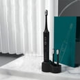 thumbnail image 7 of Wovilon USB Wireless Charging Toothbrush, Toothbrush With 2 Brush Heads, Smart 4 Modes Toothbrush IPX7 Water Proof, 7 of 7