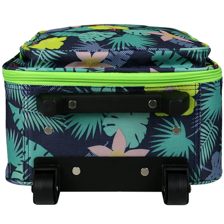 Crckt Kids Tropical Floral Pilot Carry on Case Walmart