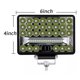 thumbnail image 2 of Par Faros 6'' Auxiliares Cuadrados 144w Hi/lo Auto Moto 4x4, 2 of 7