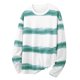 thumbnail image 3 of Ceisia Men's Ink-Brush Stripe Long-Sleeve T-Shirt | Relaxed Summer Casual Top Gift, 3 of 5