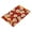 Dasiy In Red, variant on Bath Accessories Sets Single Print Decorative Tray With Handle For Home Bathroom Bedroom Autumn Leaf