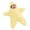 yy22-0901cf-Light Yellow, variant on Baby Star Suit Newborn Fleece Starfish Bunting Romper Infant Footie Jumpsuit Winter Warm Wearable Blanket Starfish Baby Onesie