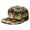 Tropical, variant on Tropical Beach Sunset Snapback Hat - Adjustable Cap for Teens & Young Adults | Purple Orange Sunset Design