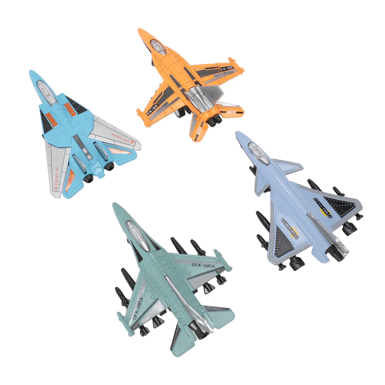 Modelo de avión de aleación, avión de combate extraíble, avión de