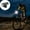 Black, variant on ddioayh USB Rechargeable Bike Light Front and Rear, High Brightness LED Bicycle Headlight with Long Battery Life for Outdoor Cycling Safety