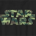 thumbnail image 2 of Boy's Star Wars: A New Hope Camo Logo Graphic Tee Black Small, 2 of 5