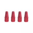 thumbnail image 1 of 5 X 4 Piezas De Tapas De Válvula De Neumático De Bicicleta, Tapas De Vástago De Válvula De Aleación De Aluminio Para Bicicleta, Color Rojo, 1 of 8