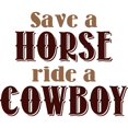 thumbnail image 3 of CafePress - Save A Horse - Women's Light Pajamas, 3 of 4