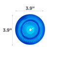 thumbnail image 3 of Juguete Interactivo Planet Dog Orbee-Tuff Azul Real dispensador pequeño para Perro, 3 of 8