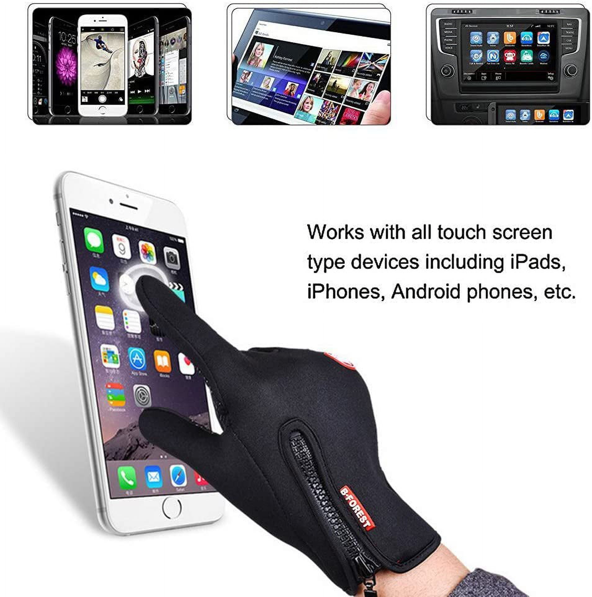 Winter Gloves for Men Women,Cold Weather Thermal Glove Windproof Water Resistant,Keep Warm Touch Screen Gloves for Cycling Running Driving,Riding ski Gloves Mountaineering Motorcycle