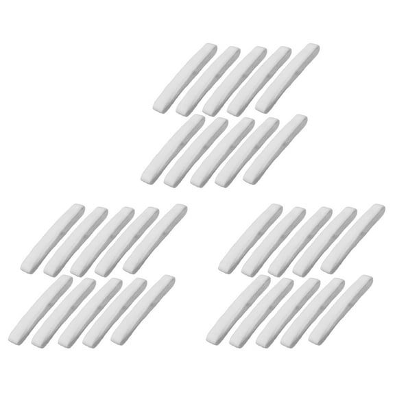 30 Pcs PVA Fishing Mesh Nets Micro-Mesh 5M Refill Carp Fishing Stocking Rig Bait Wrap Bags 25mm Fishing Feeder