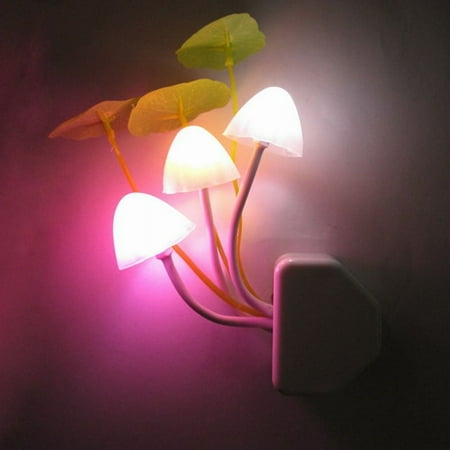 

Romantic Colorful Sensor LED Night Light Wall Lamp Home Decor