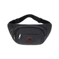 thumbnail image 2 of Deeceymbur Sac Banane de Sport Extérieur Grande Capacité Ceinture de Téléphone Sac Nylon Résistant à l'Eau Randonnée Voyage Course Cyclisme Mise en Forme Sac Banane, 2 of 6