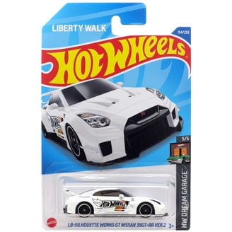 ★LBシルエット ワークス GT★ニッサン 35GT-RR★ホワイト★1/43★ Hot Wheels LB Silhouette Work GT Nissan 35GT RR Ver.2, 1:64 Scale