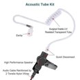 thumbnail image 2 of Earpiece Acoustic Tube Radio Ear Piece Two Way Headset With Mic Apx6000 Apx4000 Apx7000, 2 of 5