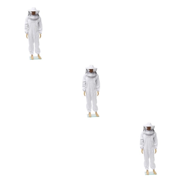 Traje de apicultura Toystoory ventilado blanco XXL
