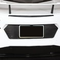 thumbnail image 4 of TINKI 3D Carbon Fiber, Rear License Frame Sticker Compatible with Corvette C8 Stingray Z06 Z51 2020 2021 2022 2023, License Plate Frame Decorative Decal Accessories, 4 of 10
