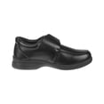 thumbnail image 3 of Josmo Classic Hook And Loop Boys School Shoes, Black, 2, 3 of 7