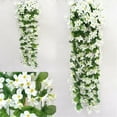thumbnail image 3 of Artificial Hanging Flowers Artificial Violet Vine Hanging Plants Artificial  for Home Room Garden Wedding Indoor Outdoor Decoration, 3 of 5