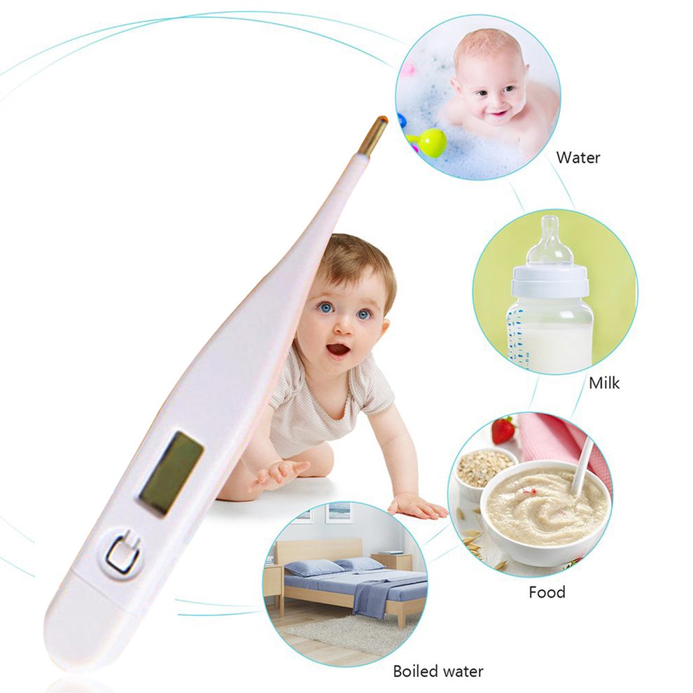 Universal Electronic Thermometer For Children And Adults LCD Digital