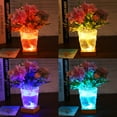 thumbnail image 7 of Wooden Light Stand Base LED Lights Display Base with Remote Control for Tower 3D Laser Crystal Glass (4 Pieces), 7 of 7