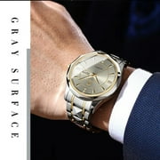 BINBOND Mens Business Diamond Quartz Watches Waterproof Luminous Wrist Watch