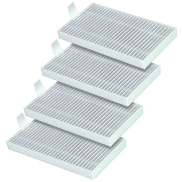 Dirt Devil Smart Robot Replacement HEPA Filter for EV3320/EV3420 Robot Vacuums, 4-Pack, Model RHF-1-1