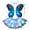 Blue, variant on Girls Summer Dress Fairy Dress With Magical Play Pretend Party Flowy Dresses
