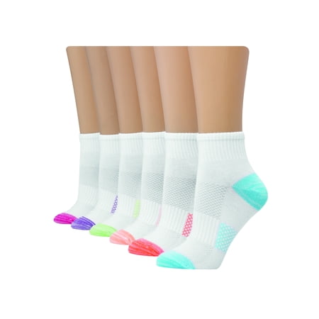 

Hanes Women s Comfort Cool Lightweight Ankle Socks 6 pack
