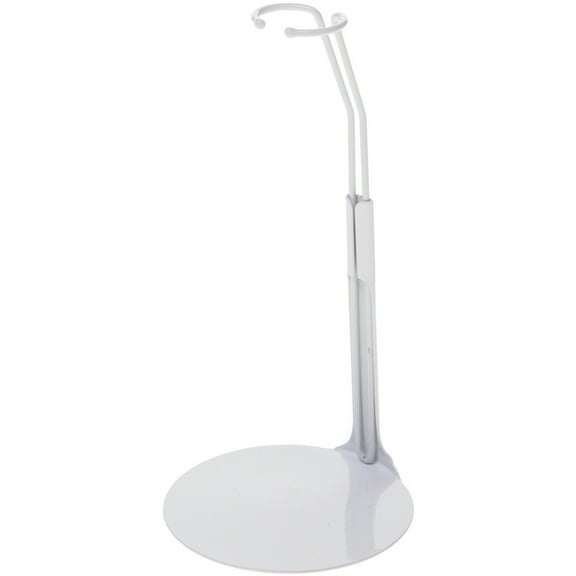 Kaiser 2301 White Adjustable Doll Stand, fits 9 to 10 inch Dolls, waist width adjusts from 1 to 1.25 inches, Pack of 6