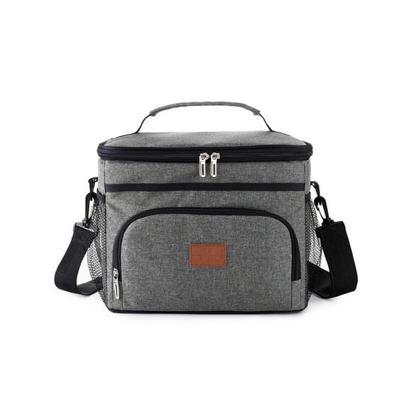 Collapsible Cooler Bag: Insulated Leakproof 25 Can Soft Sided Portable Cooler Bag For Lunch, Grocery Shopping, Camping And Road Trips