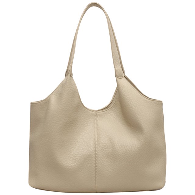 Bolso de mano Btafrte retro Otoño E Invierno Gran Capacidad blanco