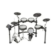 NUX DM-8 Digital Drum Kit, Authentic Acoustic-like Feel, Realistic Expressive Playing, Robust Rack System