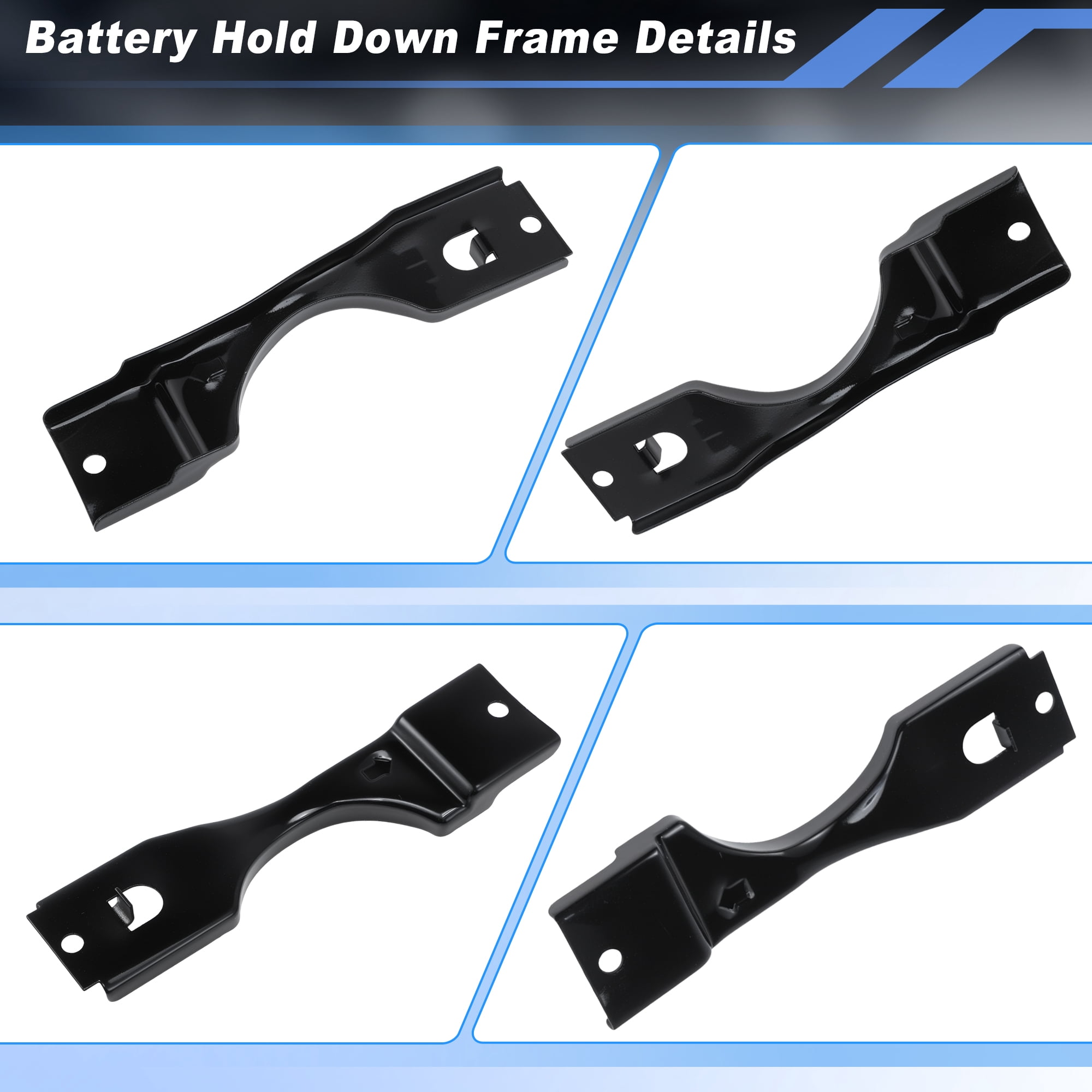 Unique Bargains Battery Hold Down Clamp Kit for Honda Accord 2003 2004 2005 2006 2007