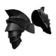 thumbnail image 3 of de hombro medieval de hombro de caballero para disfrazarse de Halloween Cosplay Negro Yuyangstore armadura de hombro medieval, 3 of 8